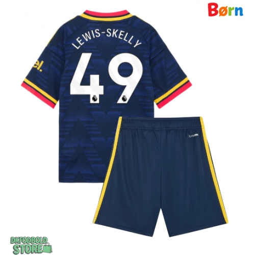 Arsenal Myles Lewis-Skelly #49 Replika Babytøj Udebanesæt Børn 2026-27 Kortærmet (+ Korte bukser)